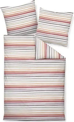 Produktbild von Janine Design Mako-Soft-Seersucker Bettwäsche "TANGO 20120" multicolor 135x200 + 80x80