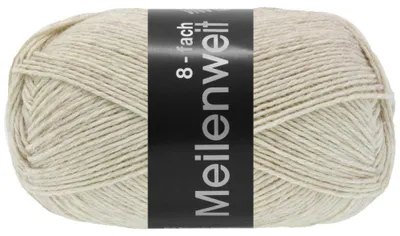 Produktbild von Lana Grossa - Meilenweit 8-fach 150g 9661 hellbeige