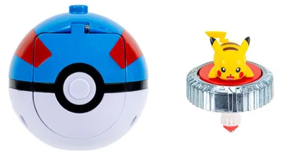 Image de Pokémon Battle Spinner Pack - Pikachu #2 en Great Ball
