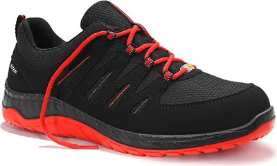 Immagine prodotto di Scarpa di sicurezza bassa MADDOX W nero-rosso Low ESD S3, misura 47