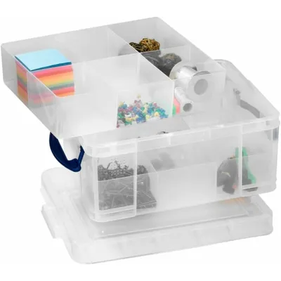 Produktbild von Really Useful Box Aufbewahrungsbox 21,0 l transparent 45,0 x 35,0 x 20,0 cm