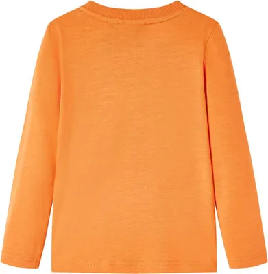 Produktbild von vidaXL Kinder-Langarmshirt Dunkelorange 104