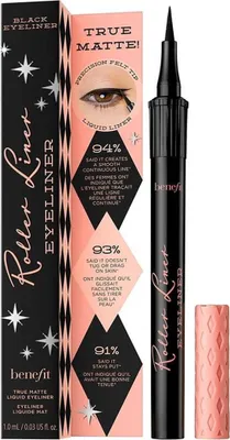 Zdjęcie produktu dla Benefit Roller Liner Matowy eyeliner w pisaku Black, 1 ml