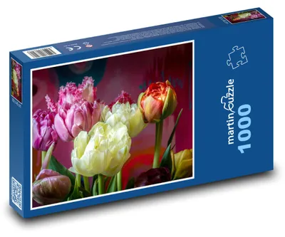 Zdjęcie produktu dla Puzzle 1000 Kwitnące Tulipany - martinpuzzle