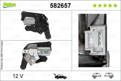 Produktbild von VALEO 582657 Wischermotor Hinten für CITROËN DS3 für DS DS 3