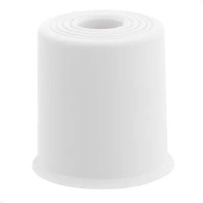Produktbild von WAGNER Boden-/Wandtürstopper VULKANO MEDIUM - Ø 35 x 35 mm, Vollgummi, weiß, zum Schrauben - DE Ware - 15524121