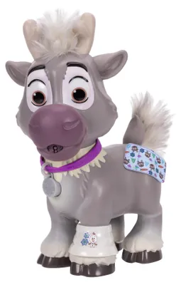 Produktbild von Disney Frozen Young Sven Pflege- und Spielset mit Zubehör von , 22 cm groß, inkl. Tragetasche, über 20 Reaktionen, Arztset für Kinder ab 3 Jahren, Batterien enthalten, offiziell lizenziert, Disney Frozen, 3 Jahr(e), Mit Ton, AAA