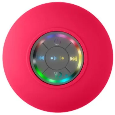 Obrázek produktu pro Vodotěsný Bluetooth reproduktor s LED světlem, Bluetooth reproduktor do sprchy, přenosný Bluetooth reproduktor