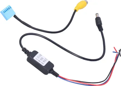 Image de Filtre relais pour voiture, caméra de recul, temporisation avec câble adaptateur pour marche arrière, compatible avec le RCD330G