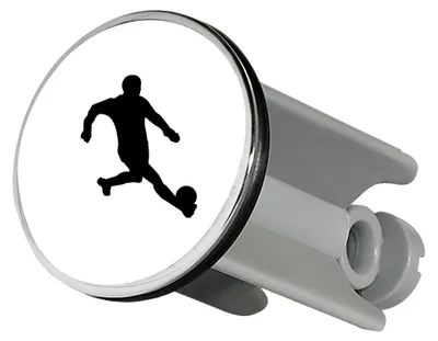 Produktbild von Waschbeckenstöpsel Fußball 4cm höhenverstellbar