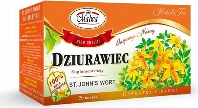 Immagine prodotto di Herbata Malwa Ziołowa Dziurawiec 20 torebek