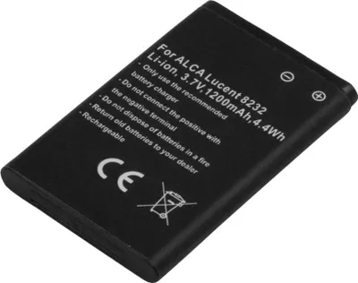 Produktbild von Avizar, Alcatel Lucent 8232 kompatibler Telefonakku Li-Ion 3,7V 1200mAh, Schwarz