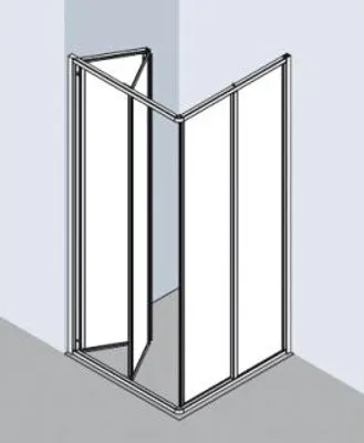 Produktbild von Kermi N2EF20802021K Eck-Halbteil Nova 2000 EF2 0800x