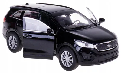 Obrázek produktu pro Modely aut Welly, KIA SORENTO, měřítko 1:34/39, barva černá