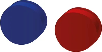 Obrázek produktu pro KWC AR Verschlussstopfen, PROTRONIC-S,  blau und rot, 2000109500