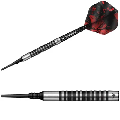 Produktbild von Mission | Kunai | Softdarts | 95% Tungsten | 19g | Black PVD | Dartpfeile Set