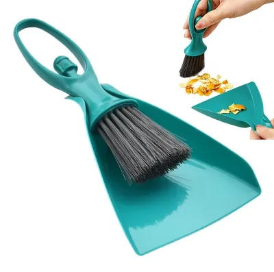 Immagine prodotto di Set di scopa e spazzola mini per la pulizia, ideale per una pulizia efficiente