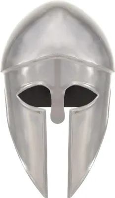 Obrázek produktu pro vidaXL Helma řeckého válečníka Antique Replica for LARP Silver Steel