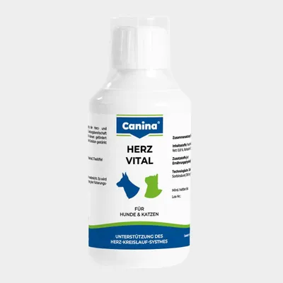 Produktbild von Canina Herz-Vital, Hund, Flüssigkeit, Herzmittel, Senior, Weißdorn, Flasche