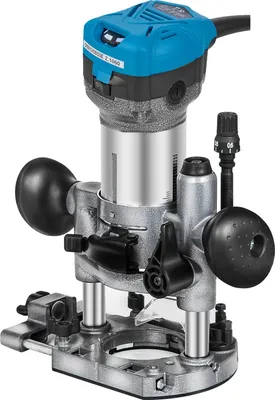 Obrázek produktu pro SucceBuy Kompaktní frézovací sada s plynulým rozběhem, proměnné otáčky 10000-30000 ot/min, 2 základny, odolná ponorná základna, 710 W