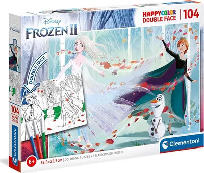 Image de Clementoni Puzzle 104El Double Face Iceberg Frozen 2 25716