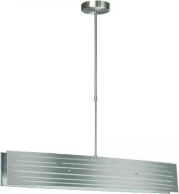 Produktbild von Massive Pendelleuchte 406011710, Festmontage, Chrom, Chrom, Metall, Glas, Metall, Schlafzimmer, Wohnzimmer