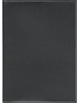 Produktbild von Buchkalender 781 21x29,7cm 1 Woche/2 Seiten Kunstleder schwarz 2027