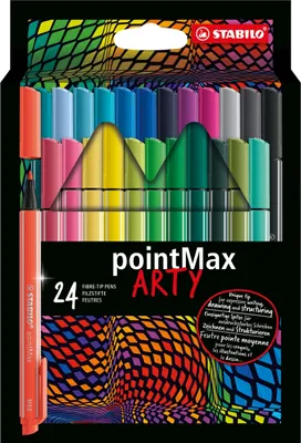 Produktbild von Filzschreiber pointMax Arty VE=6x24 Stück
