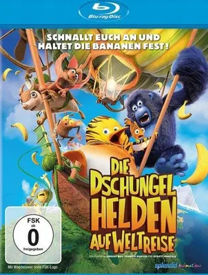 Produktbild von Die Dschungelhelden auf Weltreise