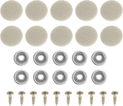 Produktbild von Reparaturclip für Autohimmel, 10 Stück, beige, für Innenraumverkleidung