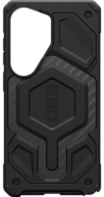Produktbild von Handyhülle für Galaxy S26 Ultra, Urban Armor Gear Monarch Pro Mag mit MagSafe, Schwarz mit Kohlefaser