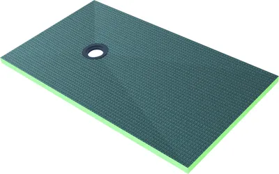 Produktbild von 140x90cm Duschelement befliesbar bodeneben Fußbodenheizung Duschboard Gefälleplatte Duschwanne H:40mm