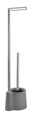 Produktbild von WENKO Stand Toiletten Bürsten WC Garnitur Klo Papier Rollen Halter AVOLA Bad