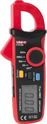 Obrázok produktu pre 200A AC kliešťový merač UT210B MIE0173 UNI-T