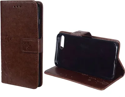 Zdjęcie produktu dla Pokrowiec ochronny Flowers na telefon komórkowy Apple iPhone 7 Plus Coffee