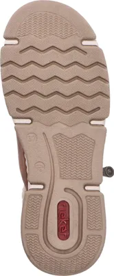 Produktbild von Rieker Damen Stiefelette sportlich mit Teddy Plüsch und Reißverschluss 45931, Größe:40 EU, Farbe:Braun
