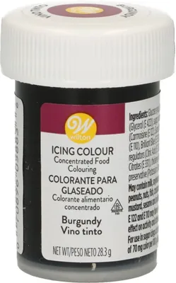 Produktbild von Wilton Glasurfarbe Burgundy 28 g