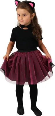Produktbild von RAPPA Kinder Tutu Katzenkostüm