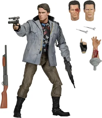 Produktbild von Terminator Actionfigur Ultimate T-800 (Tech Noir) 18 cm