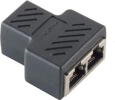 Produktbild von cat. 6A Patchkabeladapter RJ45 Buchse /2x Buchse