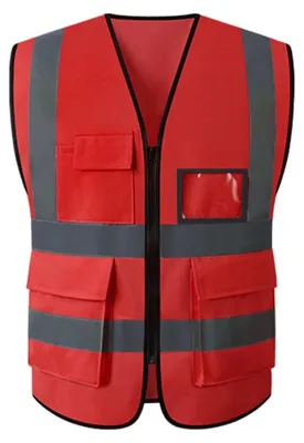 Image de Gilet de sécurité réfléchissant avec plusieurs poches