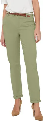 Image de Only Biana pantalon chino vert 40 / 32 femme vert 40