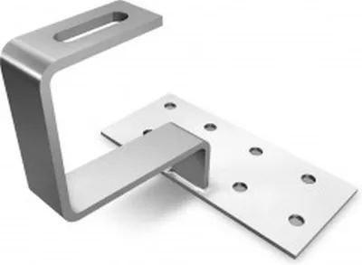 Produktbild von K2 Systems 1000001, Montageadapter, Edelstahl, Schienenmontiert, Silber, 681 g, 25 Stück(e)
