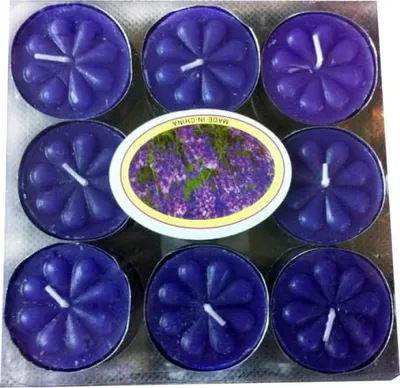 Zdjęcie produktu dla Zestaw 18 Różanych Świeczek Zapachowych Tealight, 12x12 cm