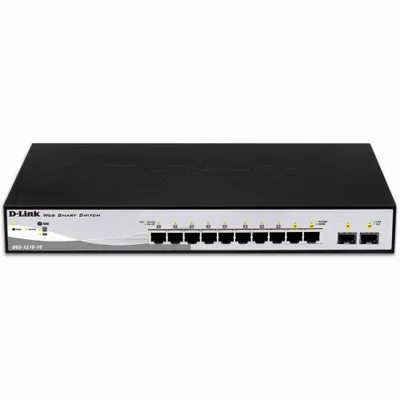 Immagine prodotto di D-Link DGS-1210-10 D-Link DGS-1210-10          GE/GE/SMA/08