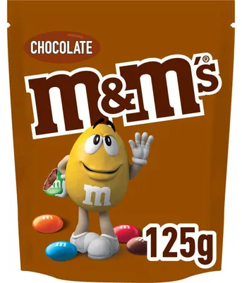 Produktbild von M&M'S Melk Chocolade 125g – Knusprige Schokoladen-Snacks zum Naschen