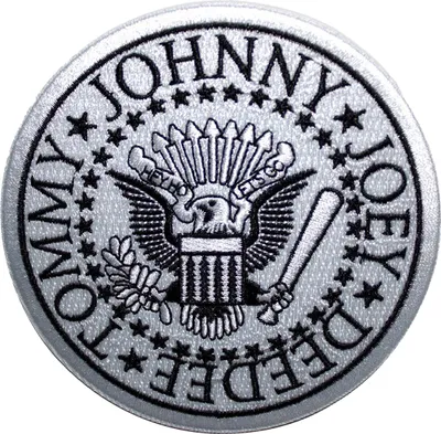 Produktbild von Ramones - Präsidentensiegel - Aufnäher zum Aufbügeln RO13693 (Einheitsgröße) (Weiß/Schwarz)