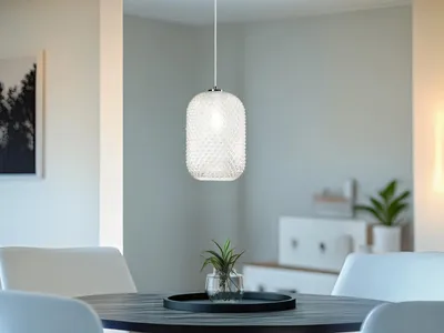 Produktbild von Pendelleuchte ASHFORD Ø20cm Transparent