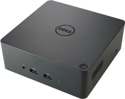 Produktbild von DELL TB16, Kabelgebunden, Thunderbolt 3, 3,5 mm, USB Typ-A, USB Typ-C, 10,100,1000 Mbit/s, Schwarz