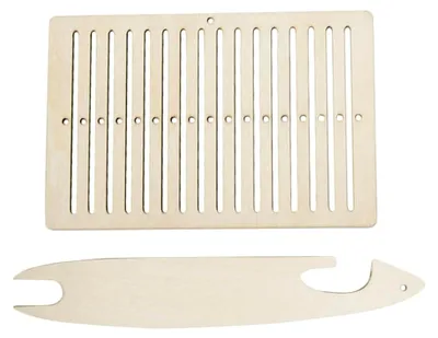 Produktbild von Kompakter Holz-Webstuhl für DIY-Gürtel und Bastelarbeiten